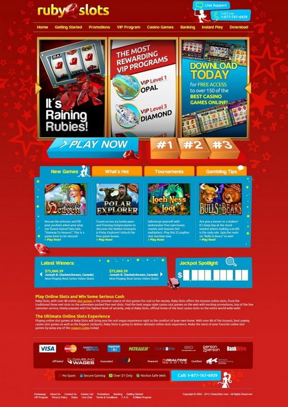 RubySlots Casino Games Evaluation: RTG Slot Machines, Table Games, and Video Poker